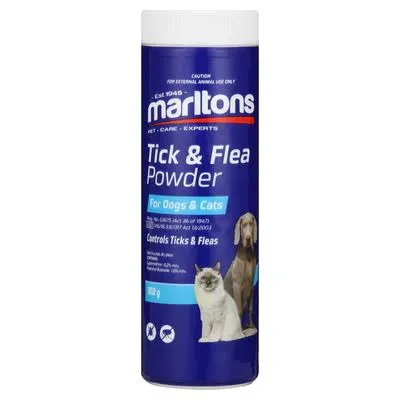 [6005398055605] Marltons Tick & Flea powder 100g