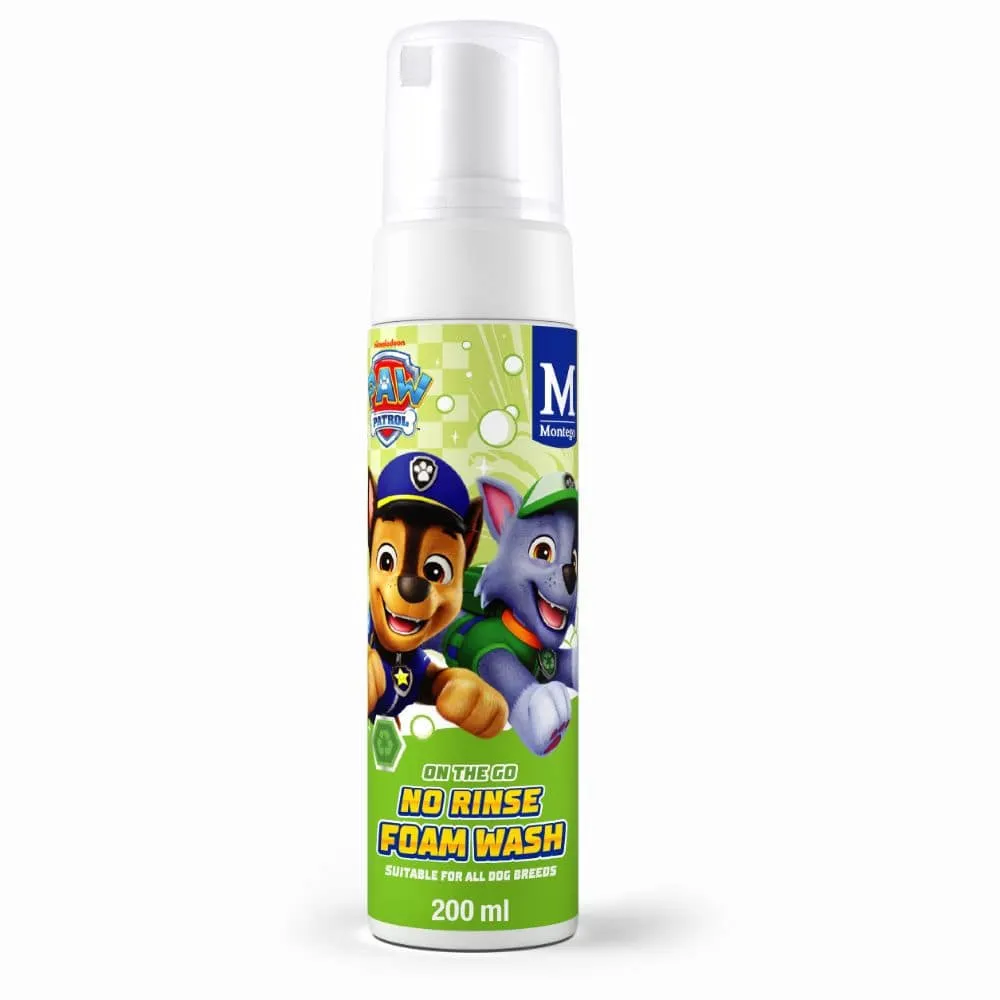 [6009686624085] Montego paw patrol no rinse foam dog wash 200ml
