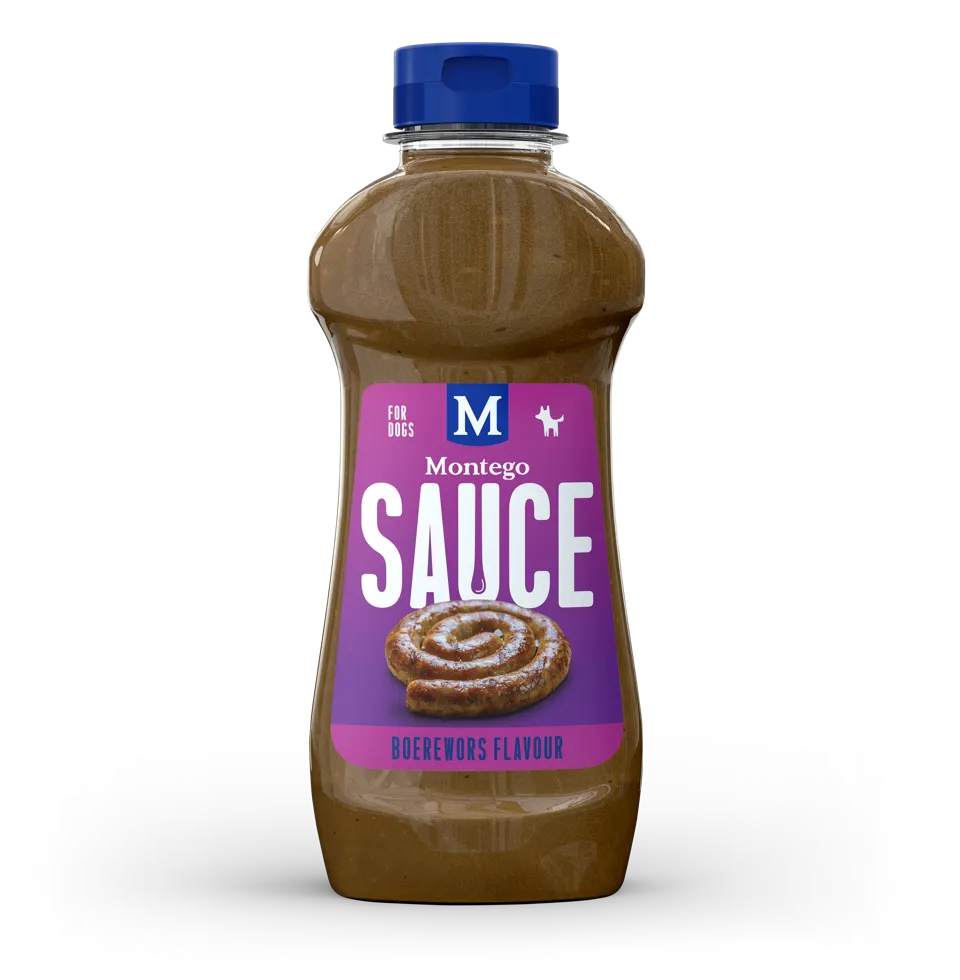 Montego Sauce for Dogs in Boerewors flavour 500ml