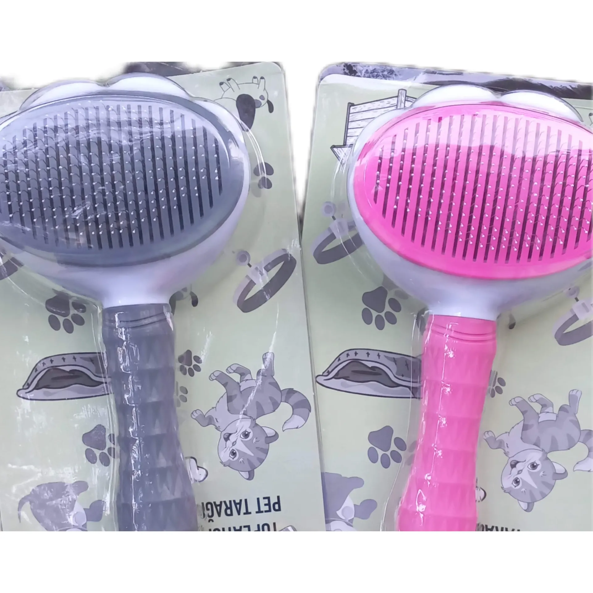 Dog slicker brush oval