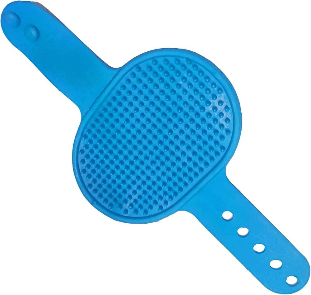Dog washing hand comb