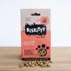 Biskitty salmon flavor Crunchy Cat Treats