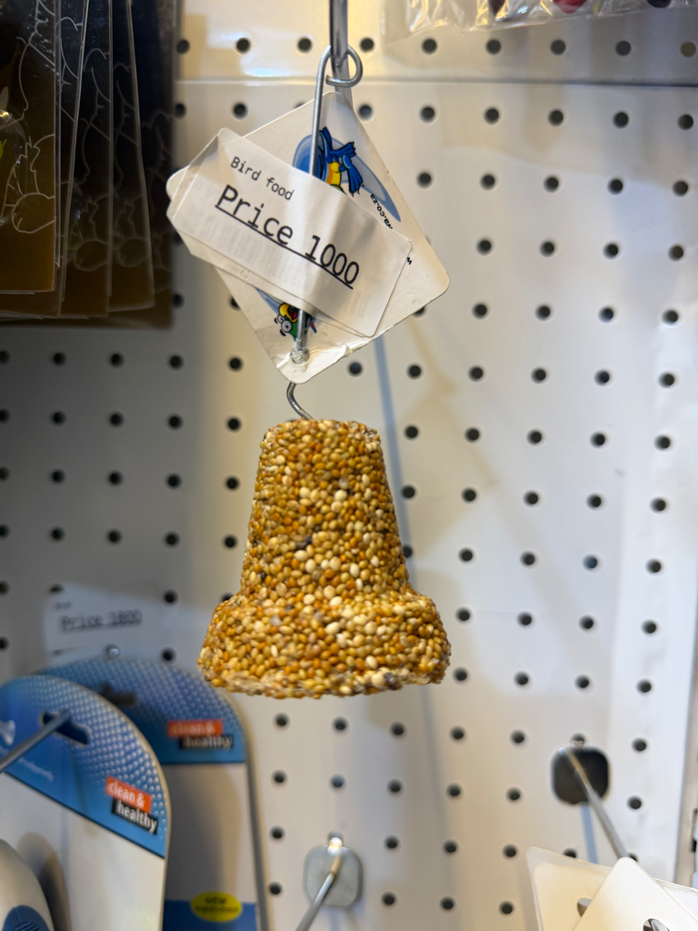 Budgie seed bell