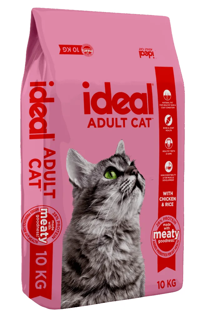 [6009658782256] Ideal cat food adult 10kg