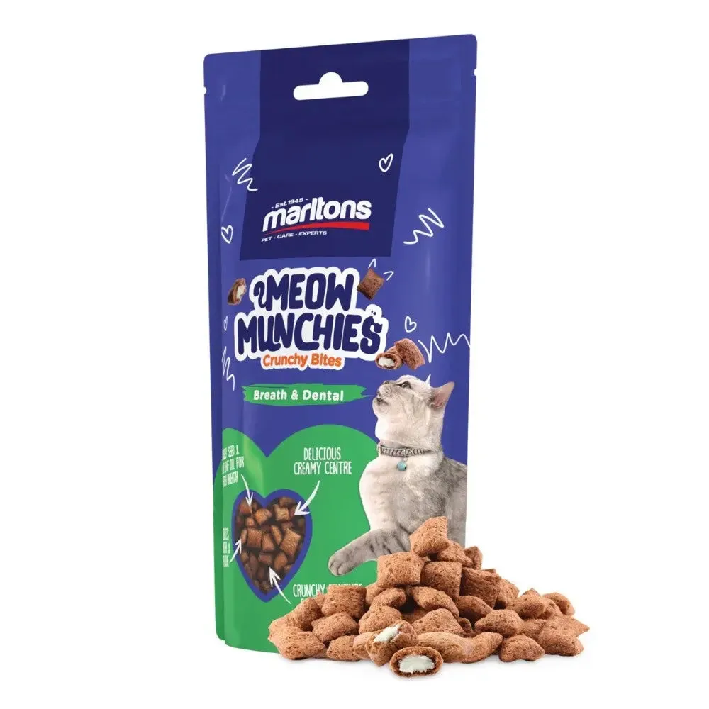Marltons cat fresh breath treats 50g
