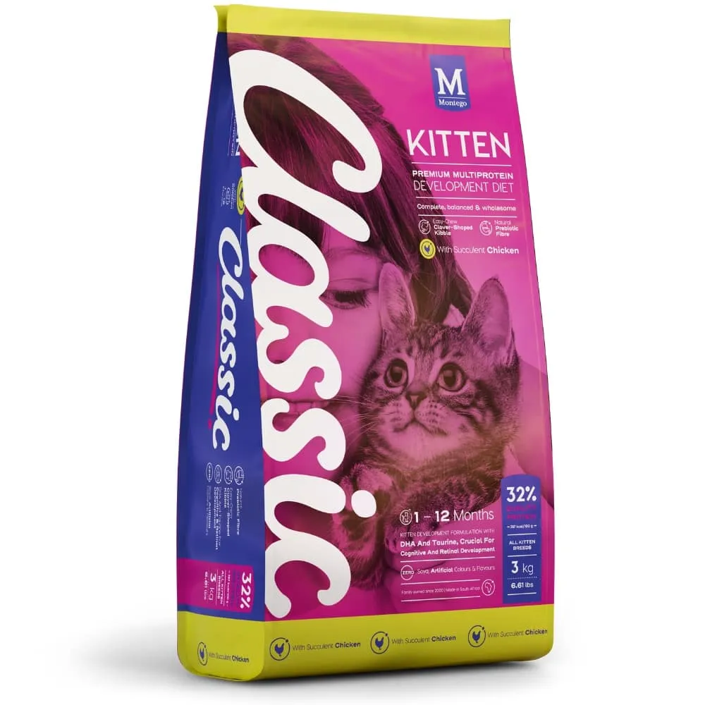 Montego classic - kitten food chicken - 3kg