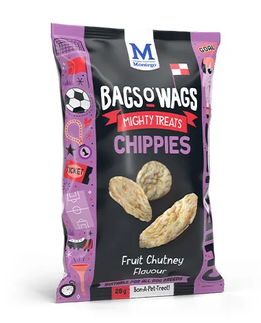 Montego Bags O' Wags Chippies in Fruit Chutney flavour