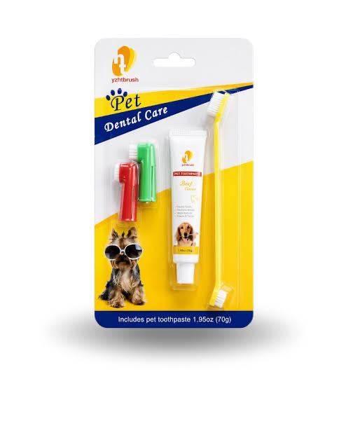 [6906601175731] Pet dental set with toothbrush