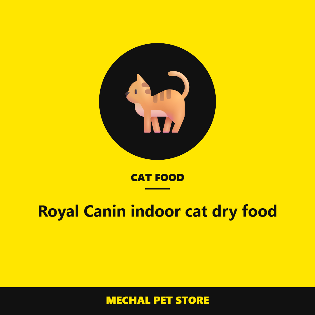 Royal Canin indoor cat dry food