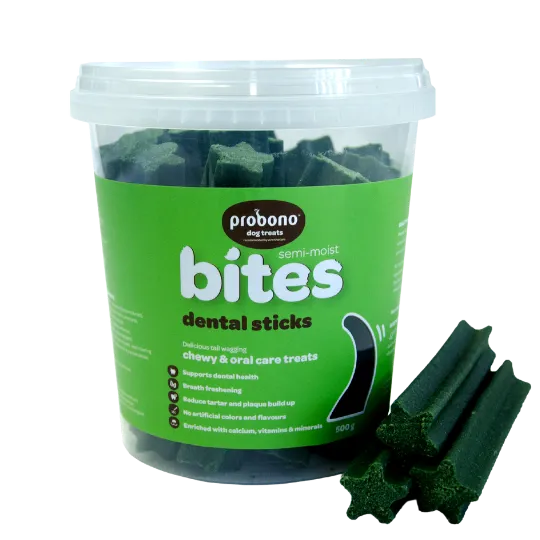 Probono Dental Sticks dog treats 500g