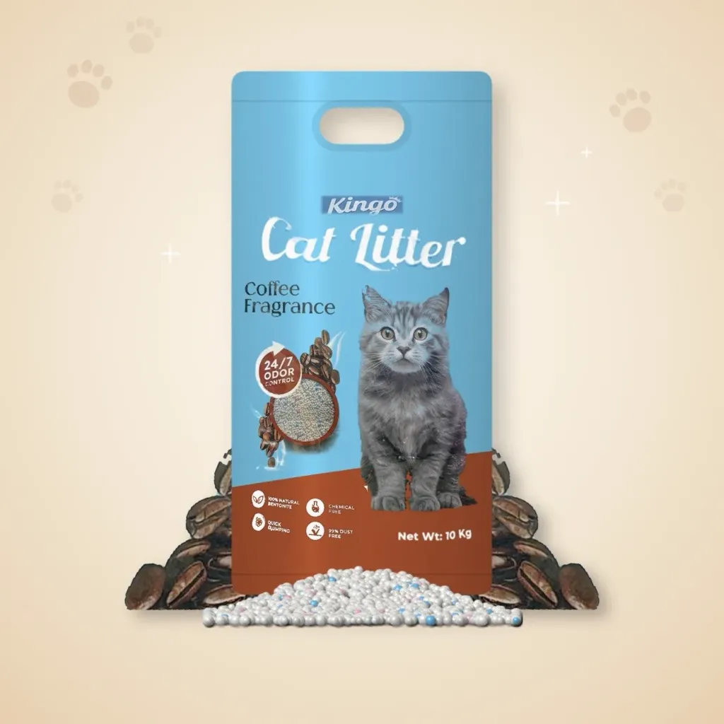 Kingo cat litter coffee fragrance 10kg