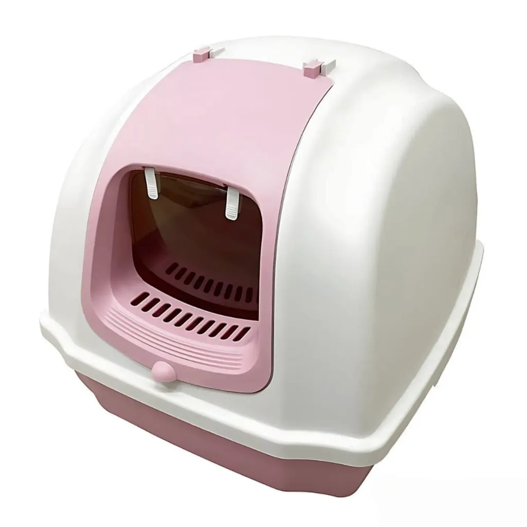 Closed cat litter box
