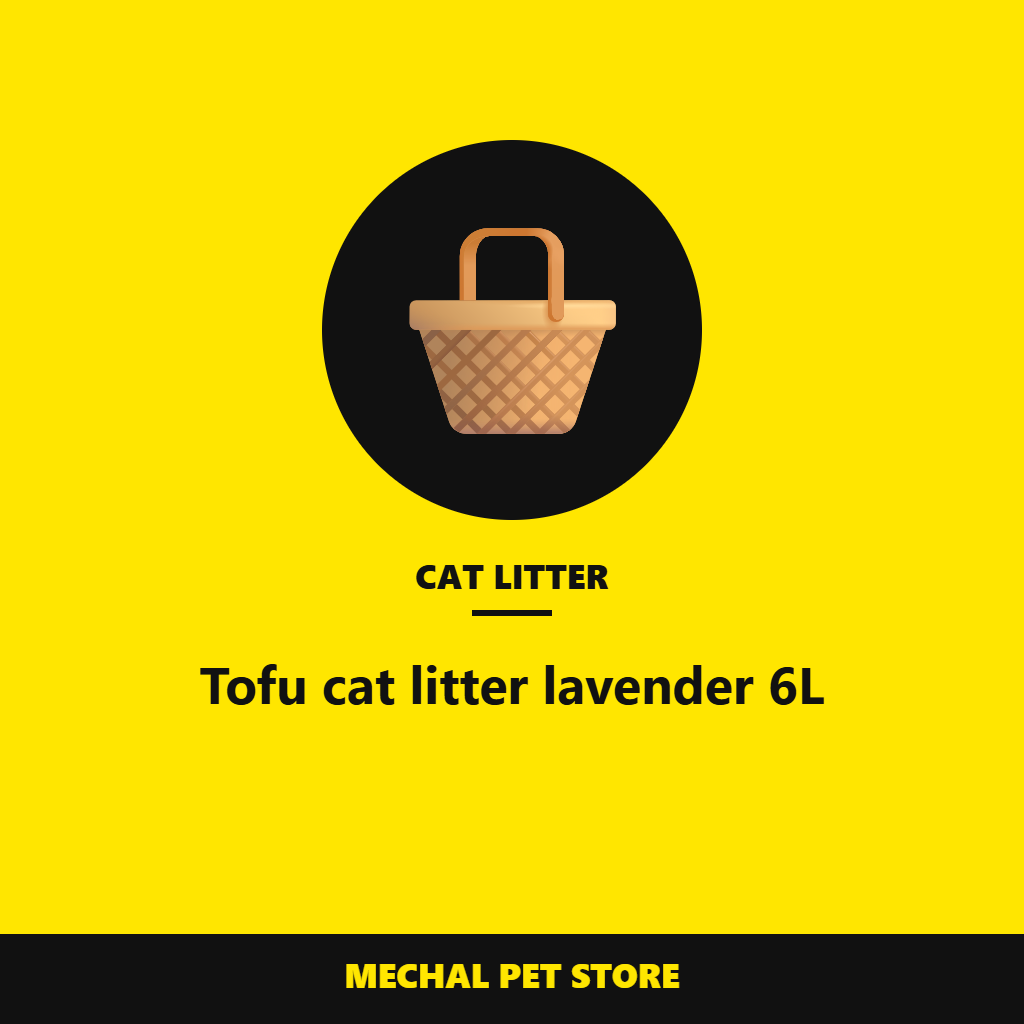 [6973373200923] Tofu cat litter lavender 6L