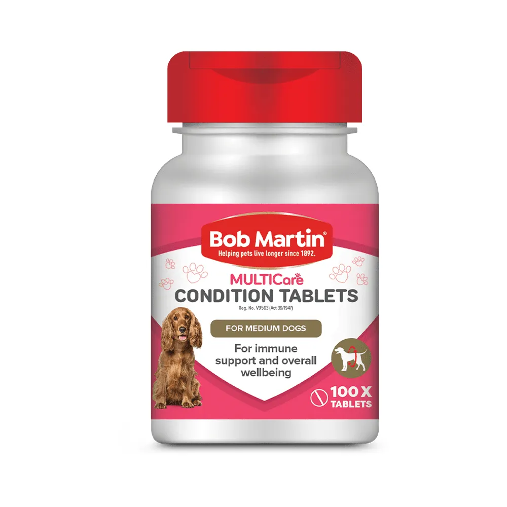 Bob Martin Multicare Condition Tablets for medium dogs 100x