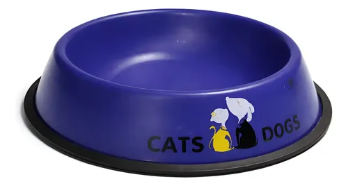 [bowl] Blue non-slip pet bowl