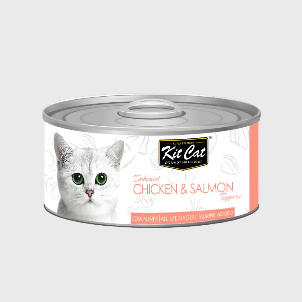 Kit cat deboned chicken & salmon 70g
