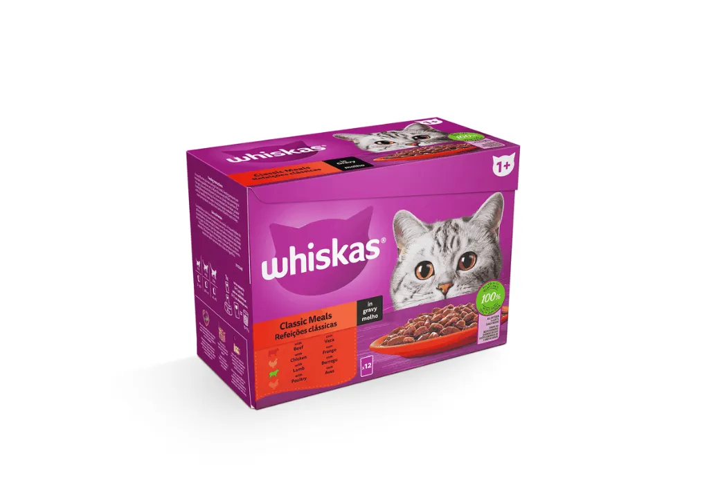 Whiskas Adult Pouch Multi- pack Classic Selection In Gravy 85g