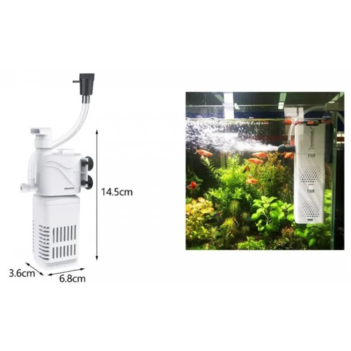 [6948344912259] Jeneca submersible filter for aquarium