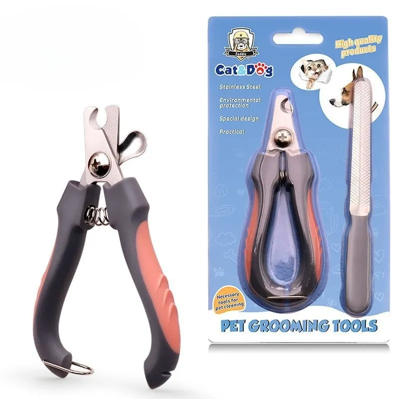 Pet nail Clipper with nail file dogs and cats