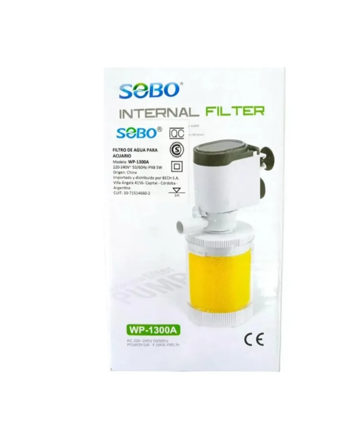 Sobo internal filter pump WP-1300A