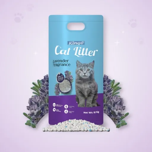 Kingo Cat Litter, Lavender 10kg